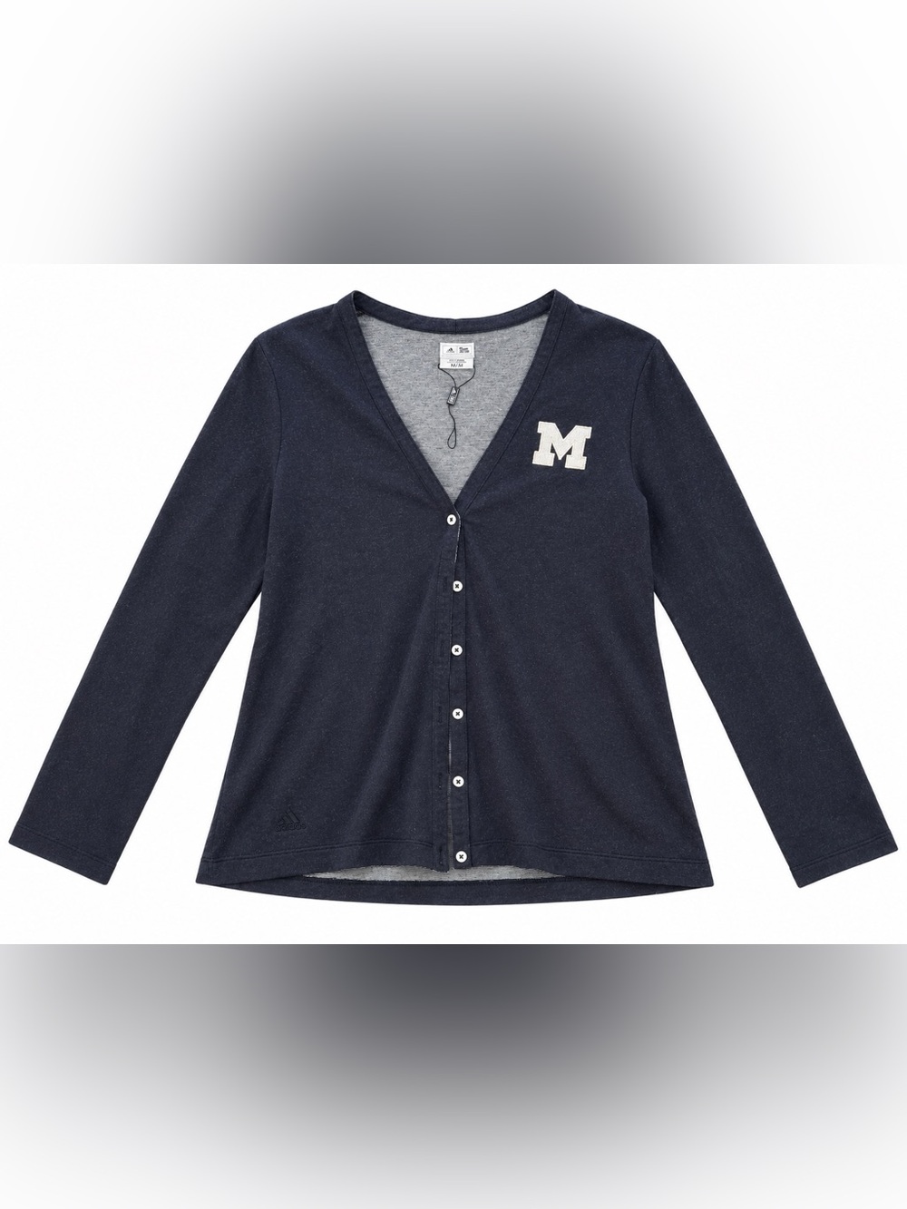 Adidas letterman cardigan
